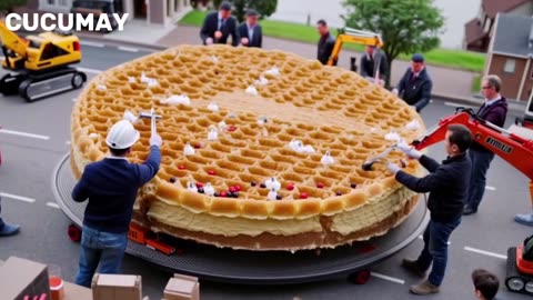 Crafting an enormous Belgian waffle