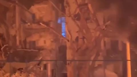 Massive destruction in Tel Aviv following the Iranian missile strike