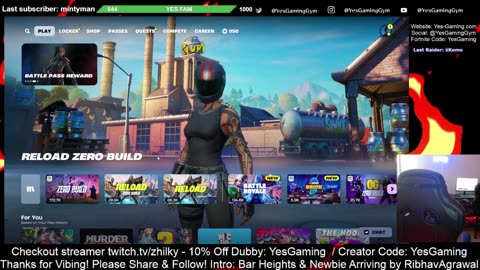 Turned Up on Fortnite Daily Show with Host DjS Oh YES! Gaming in Fishers