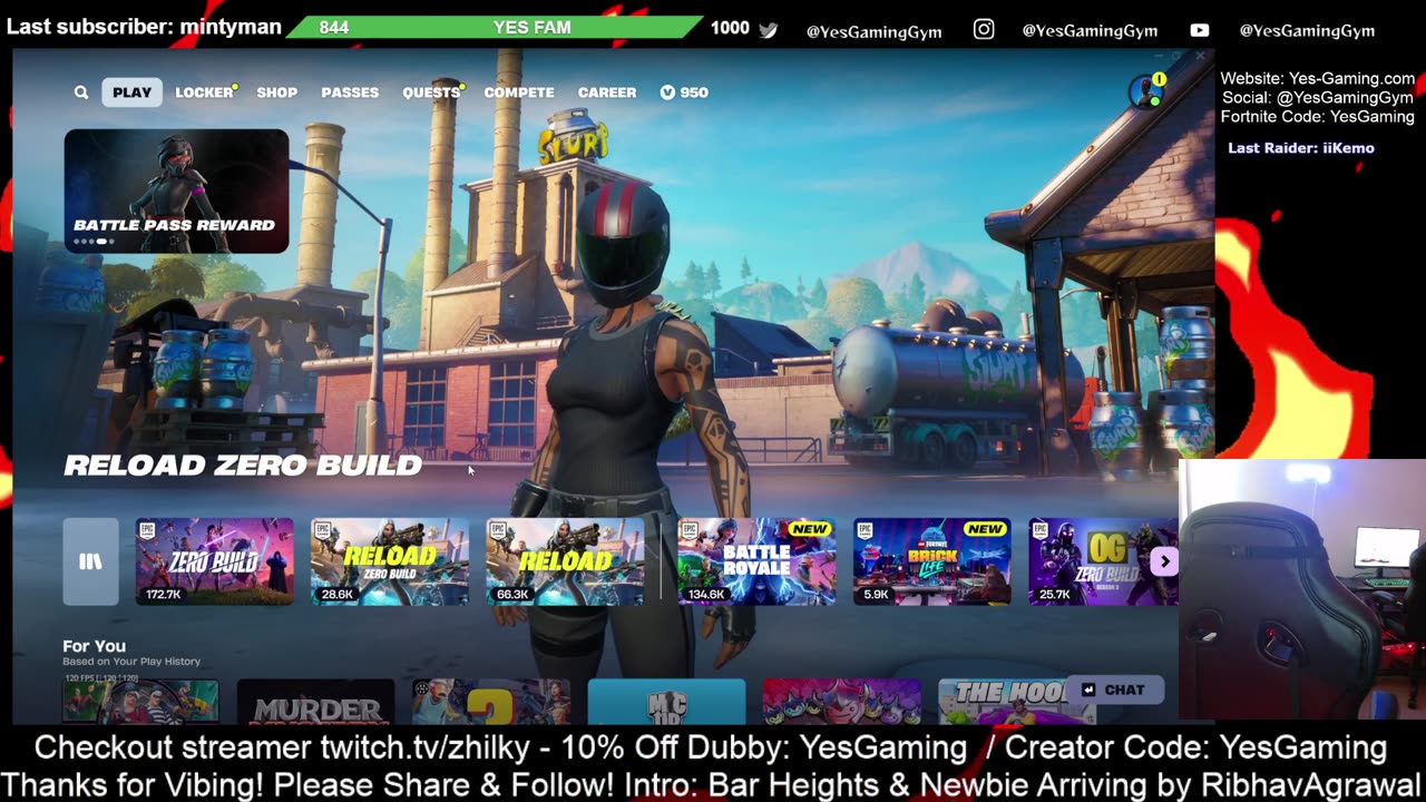 Turned Up on Fortnite Daily Show with Host DjS Oh YES! Gaming in Fishers