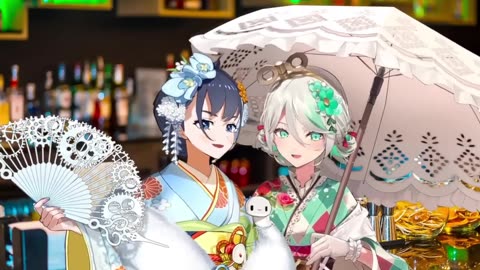 Kronii Flirting with Cecilia in French