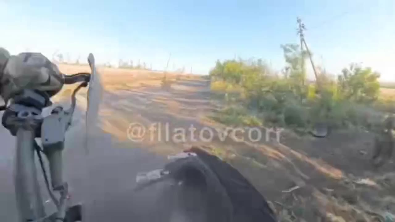 Russian Soldiers Under Intense Bombardment