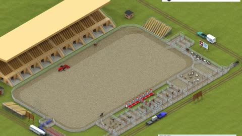 Rodeo Arena 11010 on CorralDesigns.com