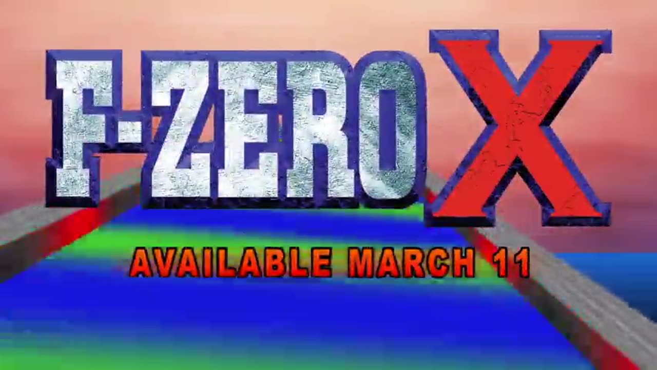 F Zero X - Nintendo Switch Trailer
