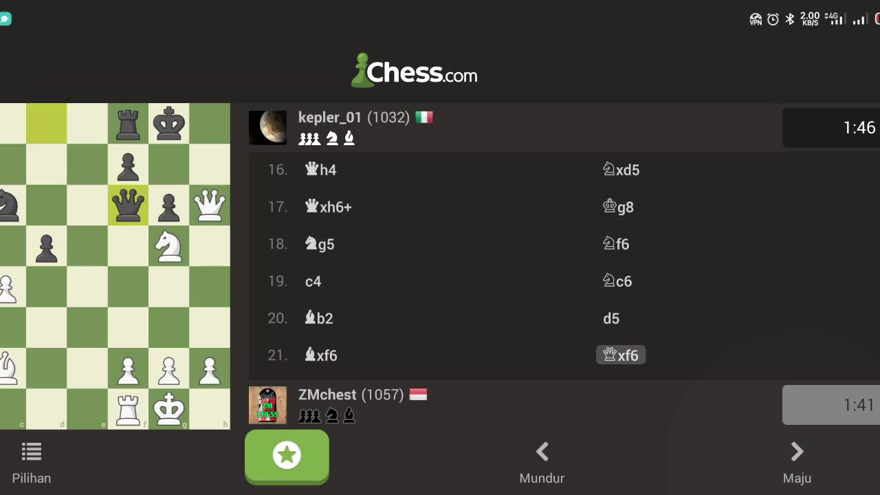 Chess gameplay