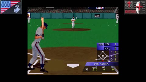 3D Baseball (PlayStation - 1996) [NA Version of "3D・ベースボール"]