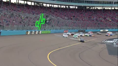 Massive Crash at NASCAR Race Start!