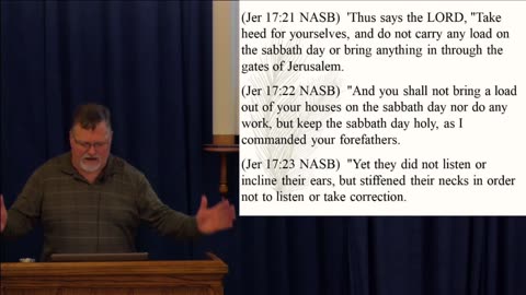 Nehemiah 12 & 13 -Nehemiah deals with the tithe, desecration of the Sabbath, and intermarriage. 2004