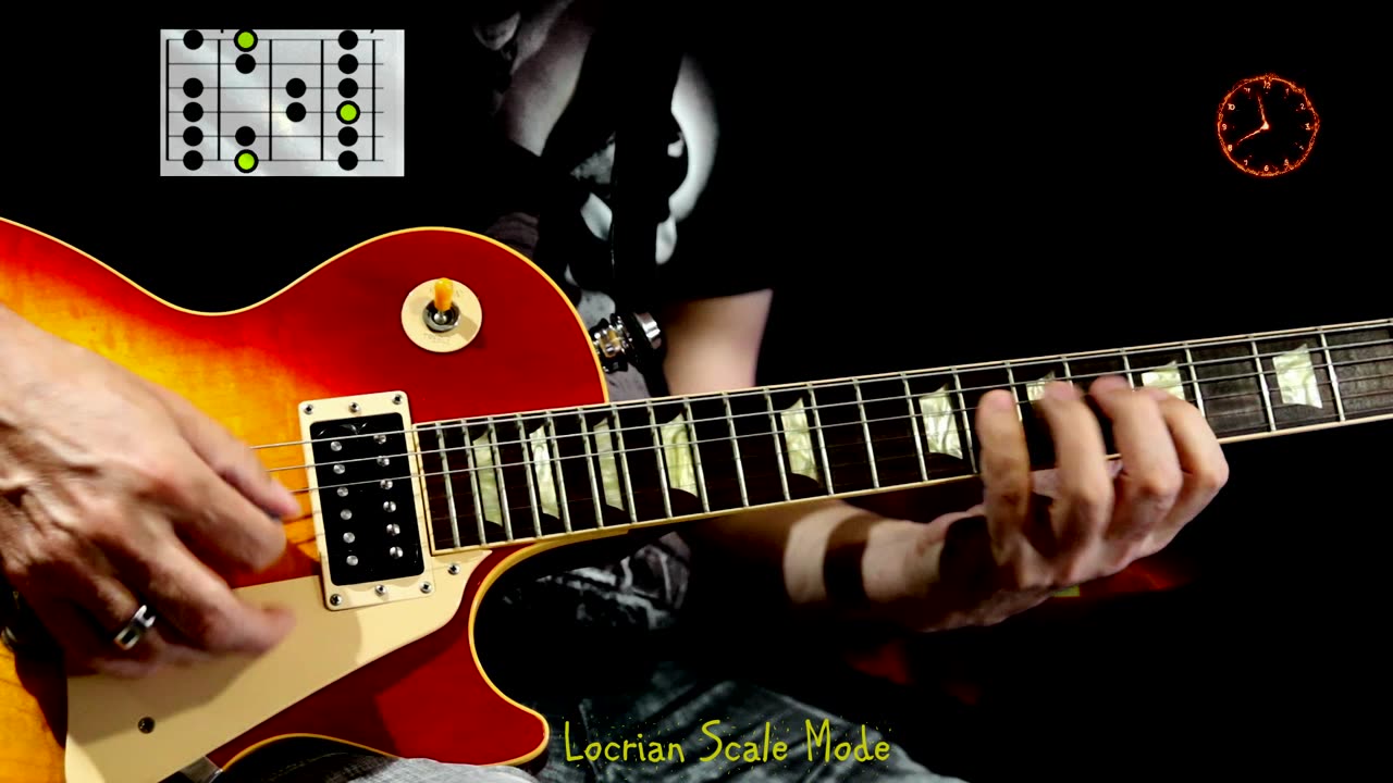 The 7 modes of the major scale