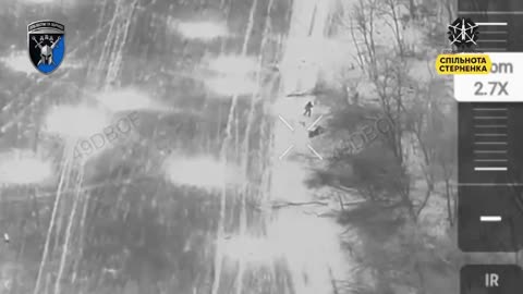 Russian Soldiers On ATVs Rush Ukrainian Lines Overnight