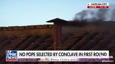 Papal conclave begins after cardinals sworn to secrecy; first vote results in no pope chosen yet