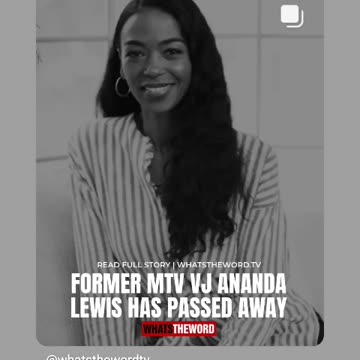 Rip to Ananda Lewis 🙏 🕊 🕯 🪦 🎀 06/15/25