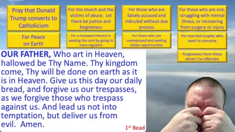 Mary's Daily Live Holy Rosary Prayer at 8:00 p.m. EDT 05/15/2025