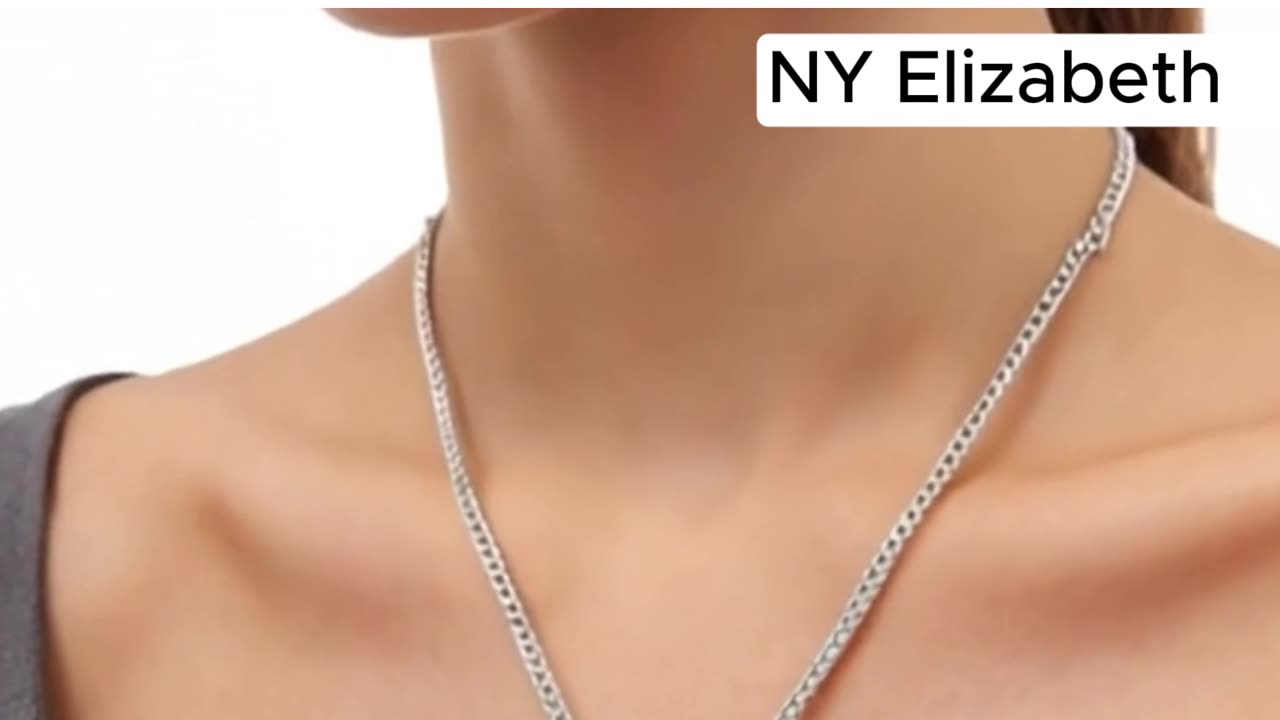 CHANEL SILVER CHAIN NECKLACE