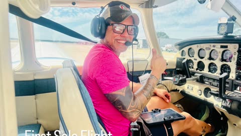 First Solo Flight
