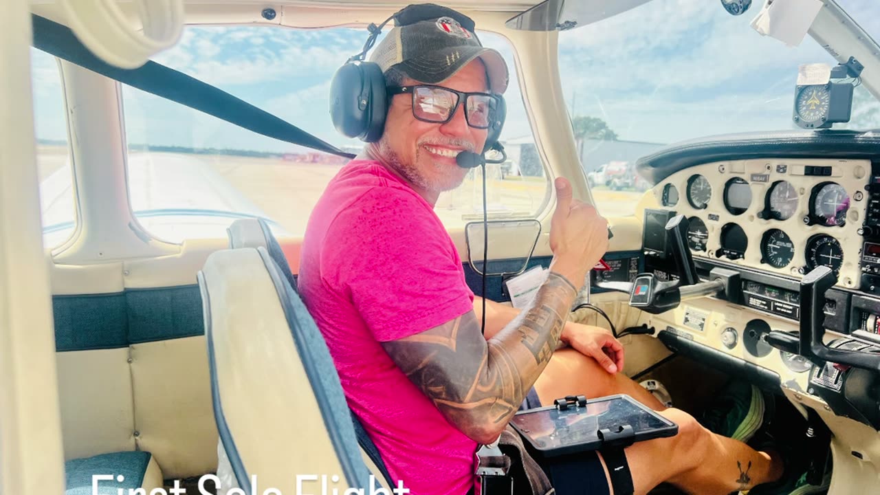 First Solo Flight