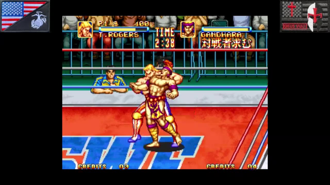 ファイヤー・スープレックス (NEOGEO - 1993) [JP Version of "3 Count Bout"]