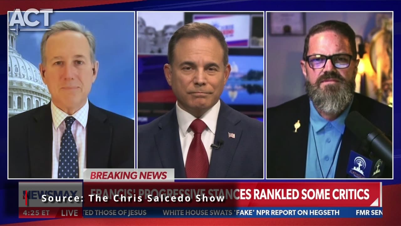 Joe McClane on Newsmax with Chris Salcedo & Rick Santorum