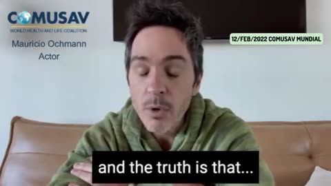 ACTOR DE TELENOVELAS MAURICIO OCHMANN SE CURA DE COVID GRACIAS AL DIOXIDO DE CLORO
