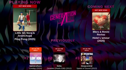 Generation Dance Radio - EDM, Dance, Eurodance, Trance, House, Hands up