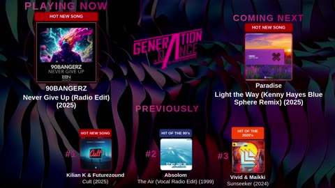 Generation Dance Radio - EDM, Dance, Eurodance, Trance, House, Hands up
