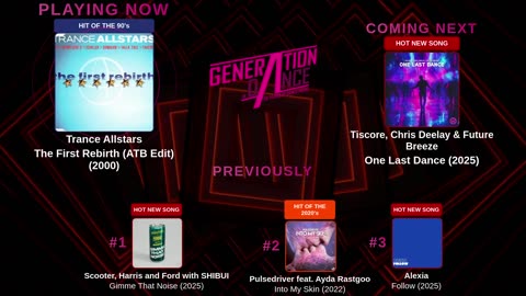 Generation Dance Radio - EDM, Dance, Eurodance, Trance, House, Hands up