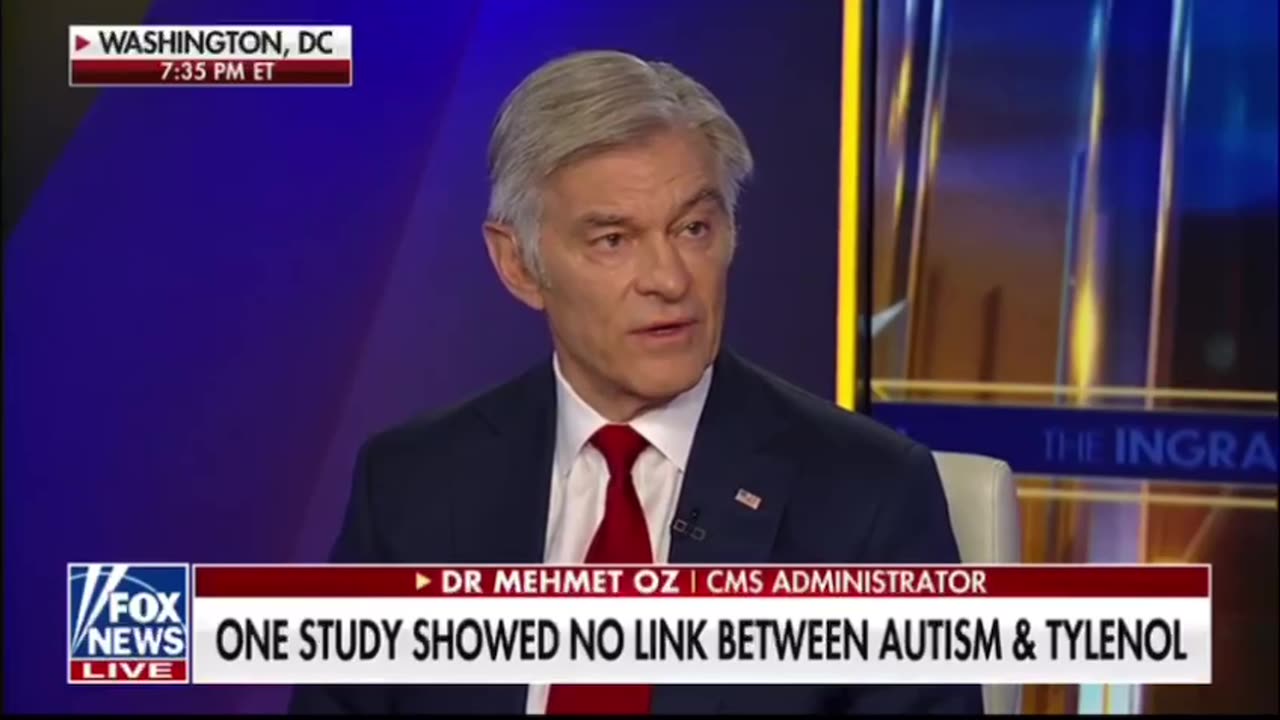 Dr Oz Discusses the Link Between Tylenol and Autism
