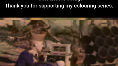 Allied Soldier Modifies Jeep for Deception #ColourisedHistory