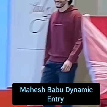 Mahesh Babu Dynamic Entry