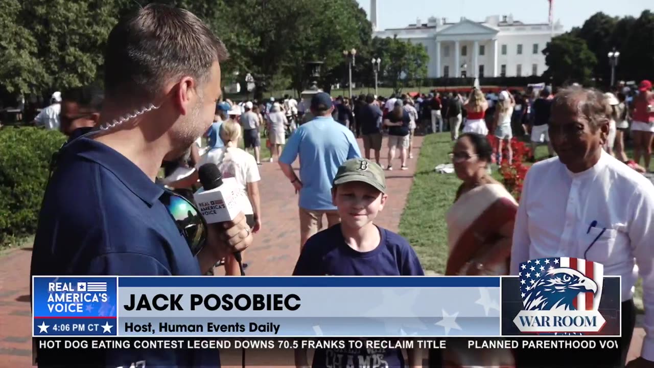 YOUNG PATRIOT'S MESSAGE FOR POTUS