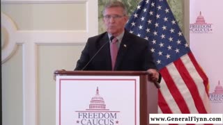 General Flynn: "Prayer is the most powerful weapon known to man"