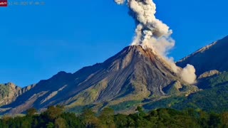 Guatemala’s Santiaguito volcano erupted