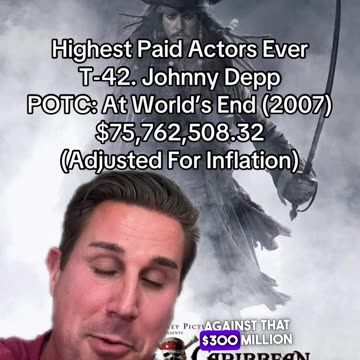 Johnny Depp Was WAY OVERPAID!!!