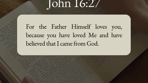 John 16:27