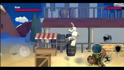Street Night Battle Animatronics Fighter 3 - gameplay Unity Beat em up FNAF Horror