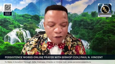 WATCH: PERSISTENCE WORKS ONLINE PRAYER