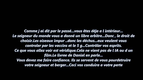 SIGNES DE LA FIN LA MATRICE