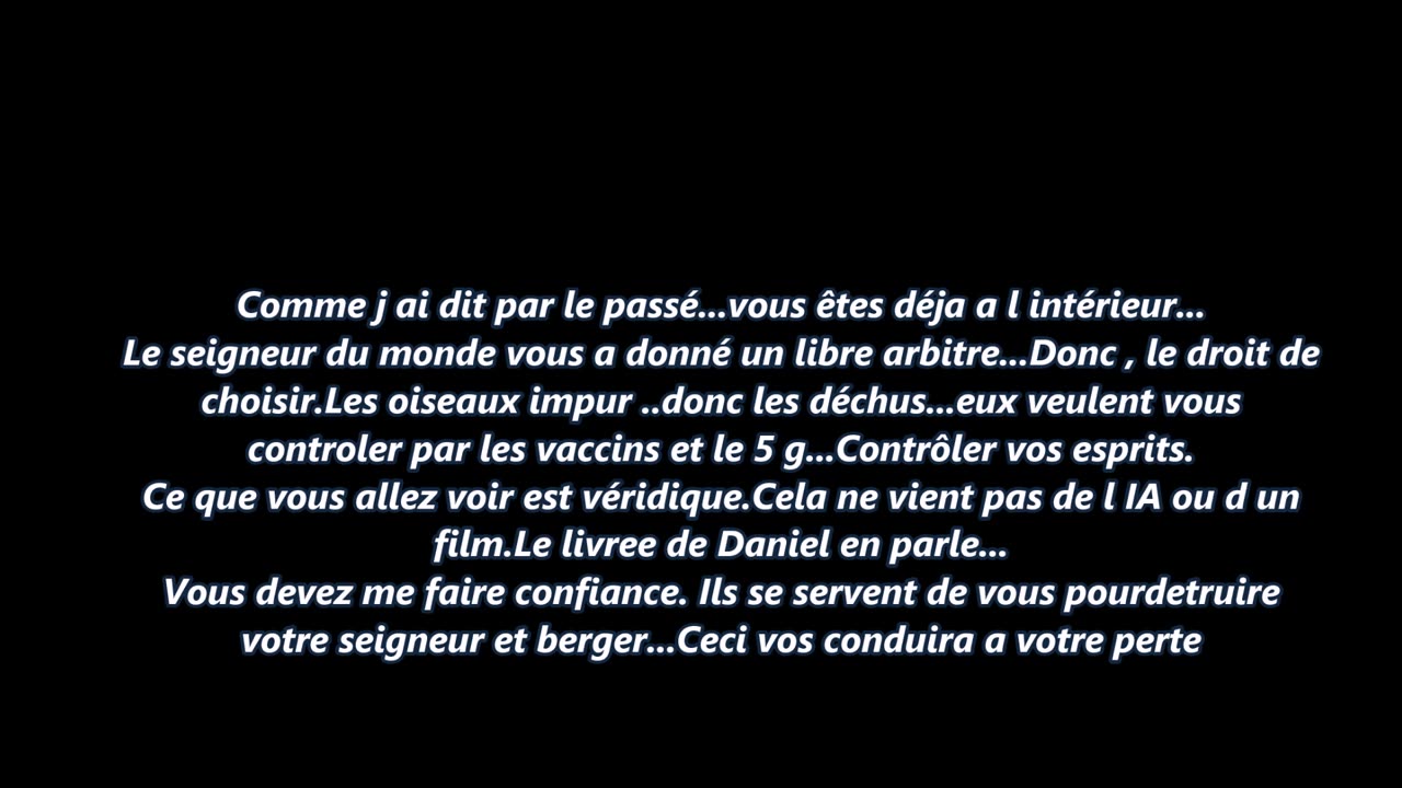 SIGNES DE LA FIN LA MATRICE