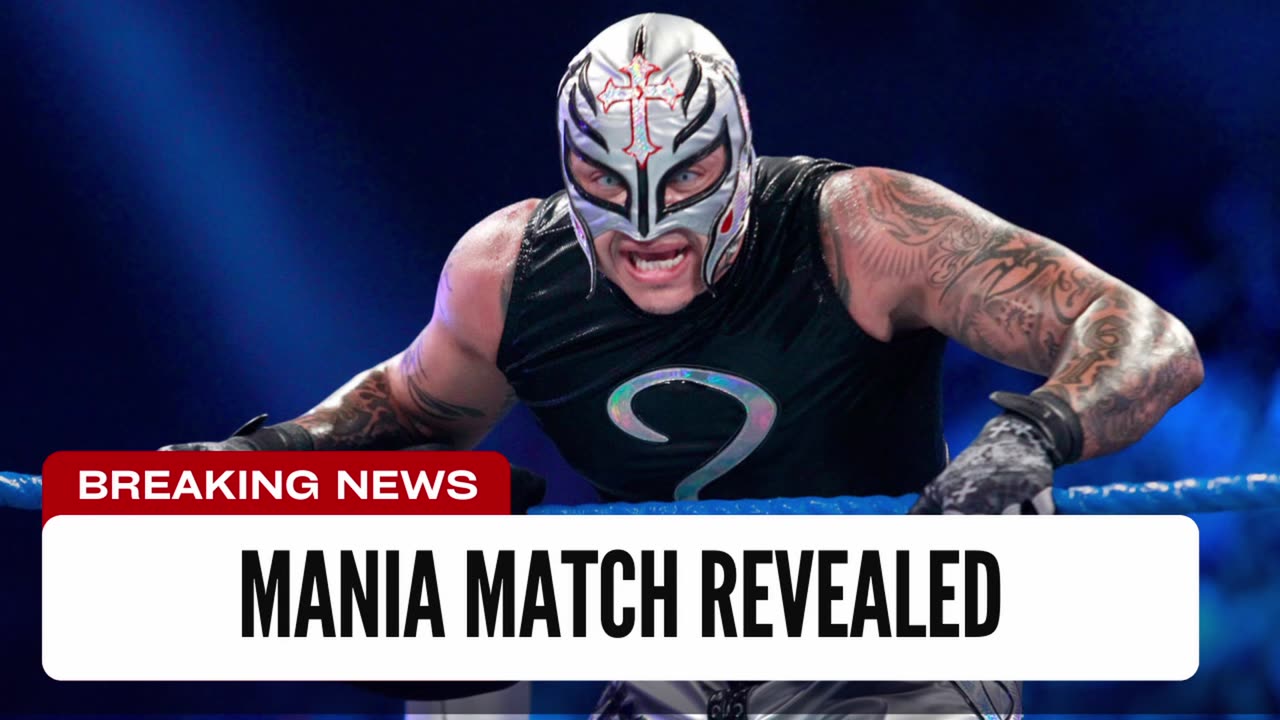 Rey Mysterio Mania Match Announced