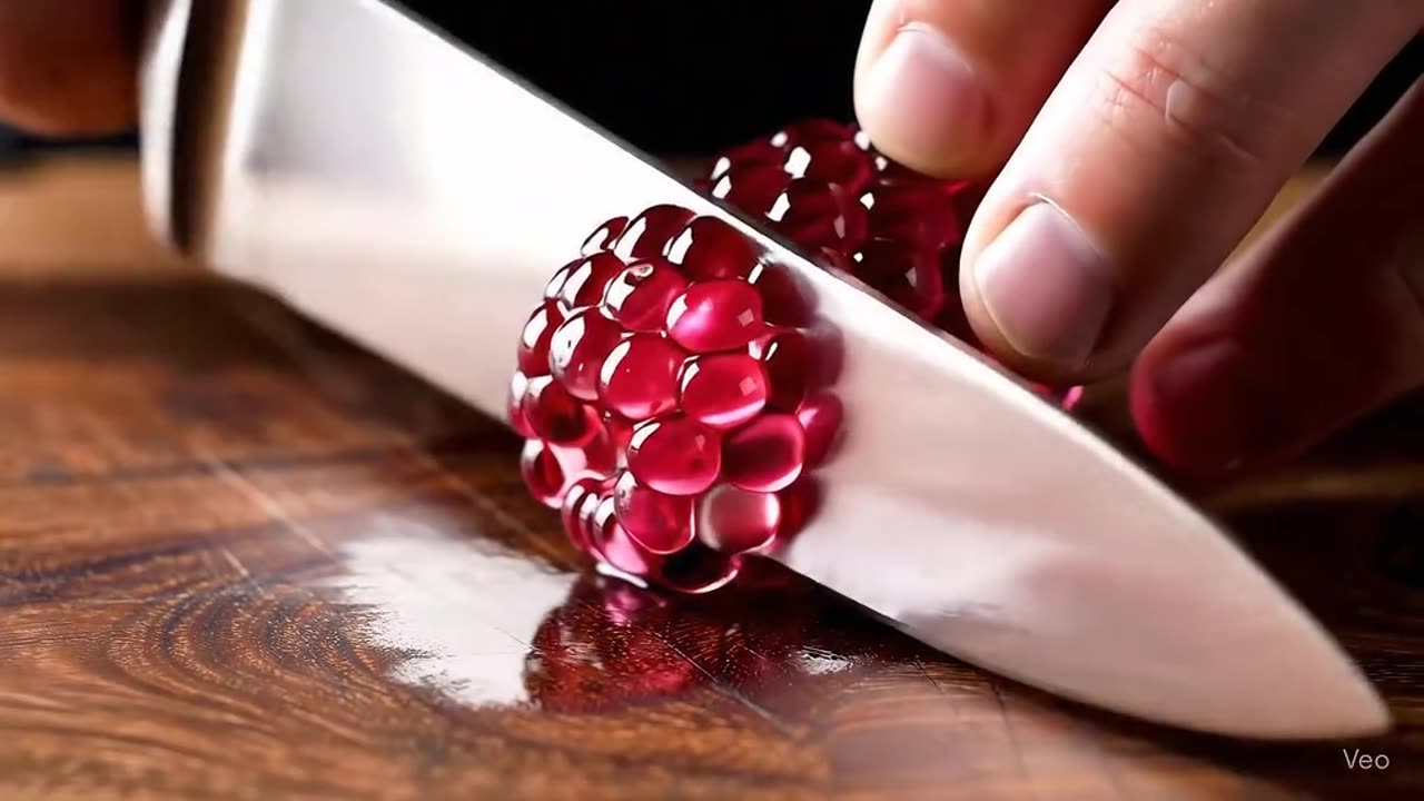 Cutting Glass Fruit (berry edition)