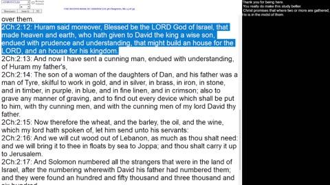 2 Chronicles 2