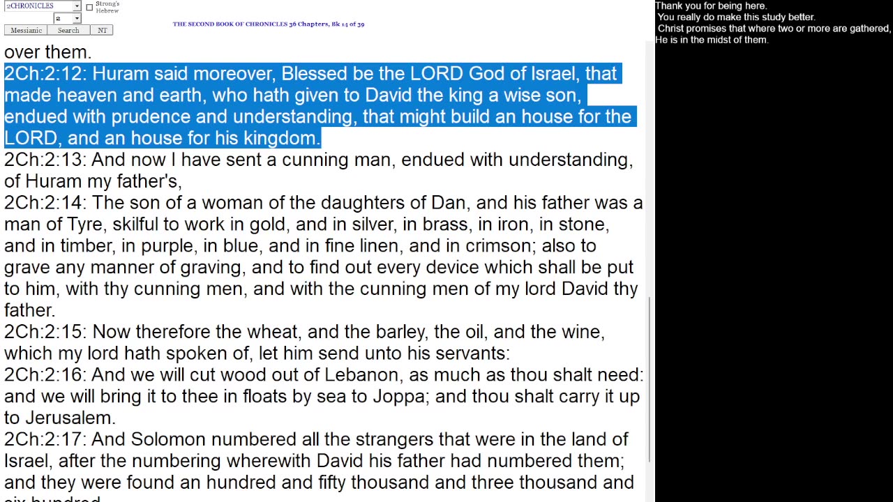 2 Chronicles 2