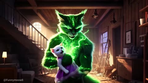 😼😱The betrayal of the cat father and the revenge plan of the kitten💪🏻💥 #ai #story #catshorts#aicat