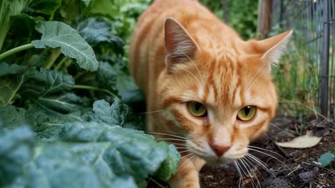 Caturday in the Garden