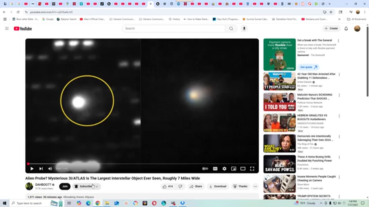 I will begin to draw nigh, and to visit them that dwell vpon the earth/7 mile wide so called UFO🛸🛸