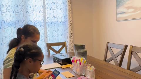 Teaching Financial Literacy Through Her Market Day Profit | Real-Life Homeschool Lesson