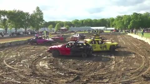 MAY 24 2025 DAY 1 OF THROWDOWNTV MAPLE CITY MADNESS DEMOLITION DERBY