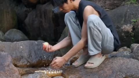 Cooking mushroom chicken soup