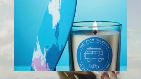 LYRD Back From The Beach Candle by AVON