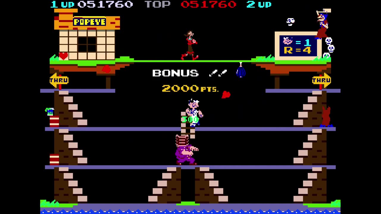 Popeye Arcade on MiSTer FPGA